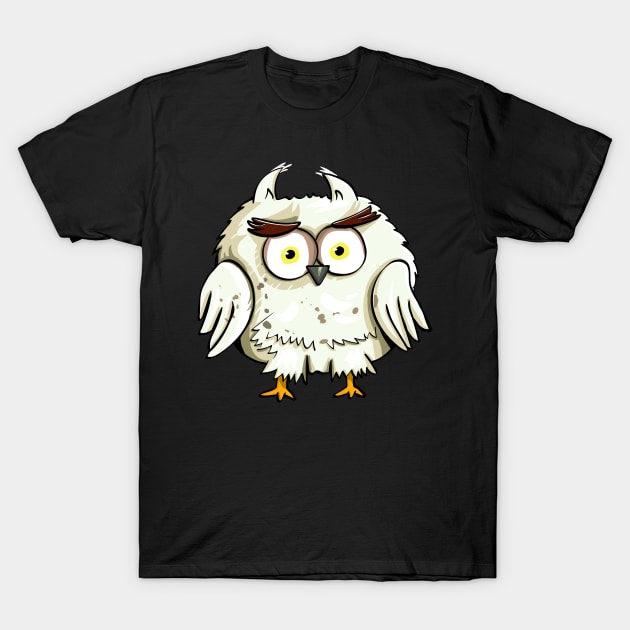 Cute owl T-Shirt by JWTimney